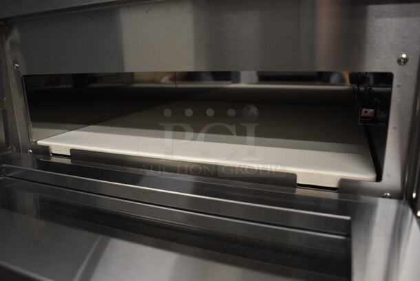 BRAND NEW! Avantco Model 177DPO18DD Stainless Steel Commercial Countertop Double Deck Pizza Oven w/ Stones. 240 Volts, 1 Phase. 28x22x26.5 - Image 5 of 8