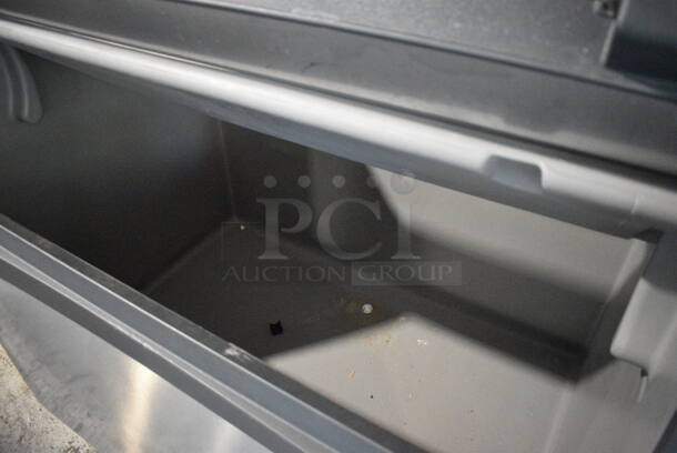 2019 Hoshizaki KM-520MAJ Stainless Steel Commercial Ice Machine Head on Scotsman B948S Stainless Steel Ice Bin. 115 Volts, 1 Phase. 48x34x79 - Image 4 of 8