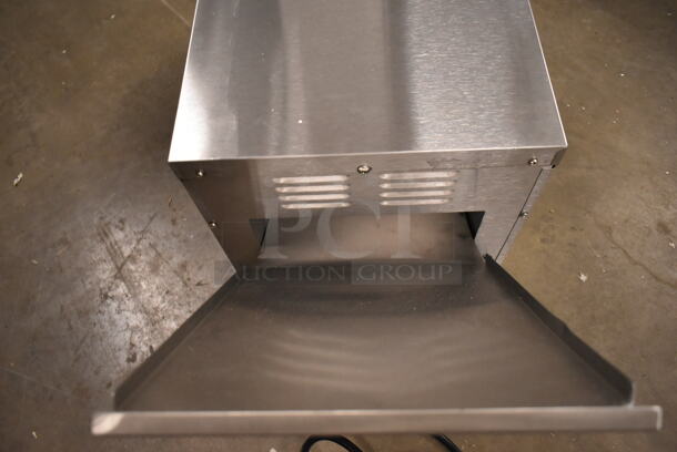 BRAND NEW SCRATCH AND DENT! 2022 Galaxy 177GCT10 Stainless Steel Conveyor Toaster with 3" Opening. 120 Volts, 1 Phase. Tested and Working! - Image 8 of 9
