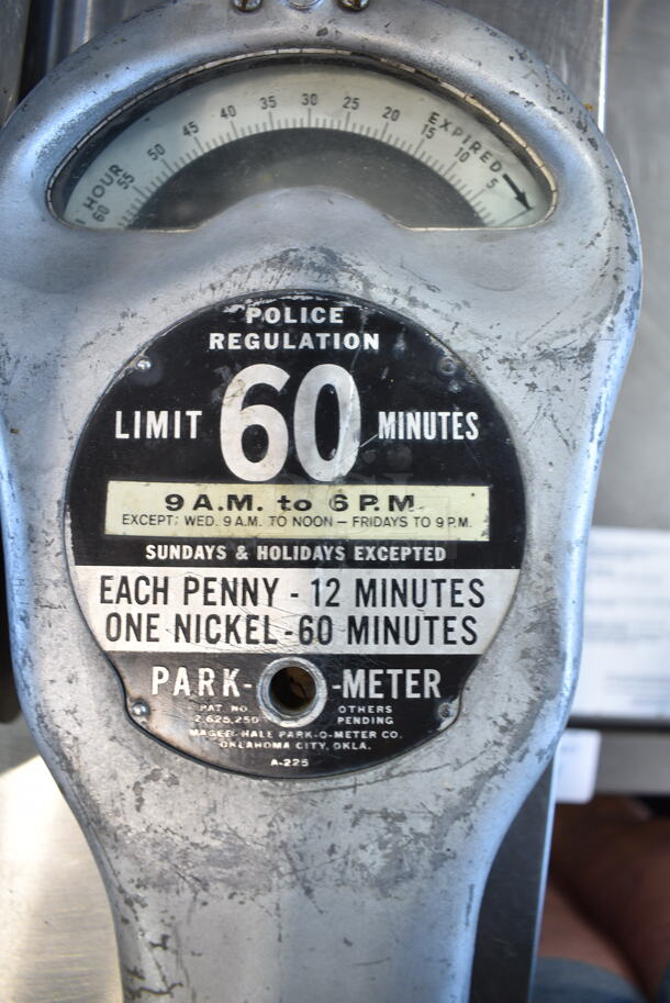 Park-o-meter Metal Parking Meter Head. - Image 5 of 5