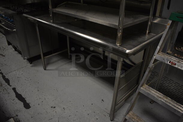Stainless Steel Commercial Right Side Clean Side Dishwasher Table. 71x30x41.5. (kitchen) - Image 5 of 5
