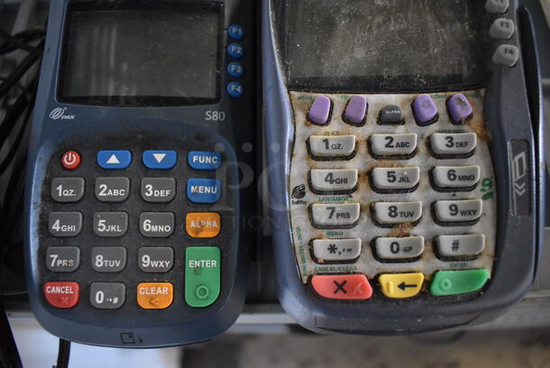 2 Various Credit Card Readers; VeriFone VX570 and PAX S80. 4x9x4, 4x9x3. 2 Times Your Bid! - Image 4 of 4