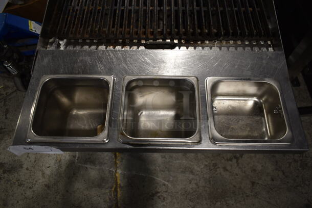 Star Ultra Max Stainless Steel Commercial Countertop Natural Gas Powered Charbroiler Grill.  - Image 3 of 7