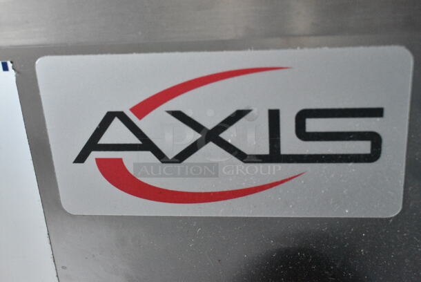 BRAND NEW SCRATCH AND DENT! 2023 Axis AX-VB4 Stainless Steel Commercial Countertop Natural Gas Powered Gyro / Doner Machine.  - Image 5 of 8