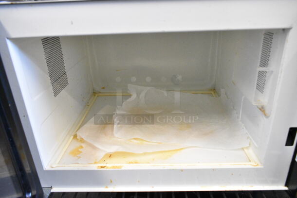 2022 Panasonic NE-1054F Stainless Steel Commercial Countertop Microwave Oven. 120 Volts, 1 Phase.  - Image 3 of 4