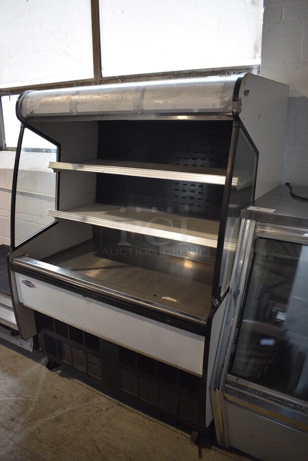 Federal Model RSSM460SC Metal Commercial Floor Style Open Grab N Go Merchandiser. 120/208-240 Volts, 1 Phase. 47.5x35.5x64