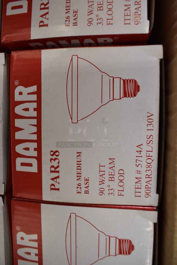 14 BRAND NEW! Damar PAR38 Quartz Capsule Lightbulbs. 14 Times Your Bid! - Image 4 of 4
