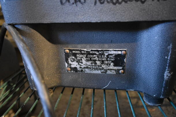 Robot Coupe R4X Metal Commercial Countertop Food Processor Base. Tested and Does Not Power On - Image 6 of 6
