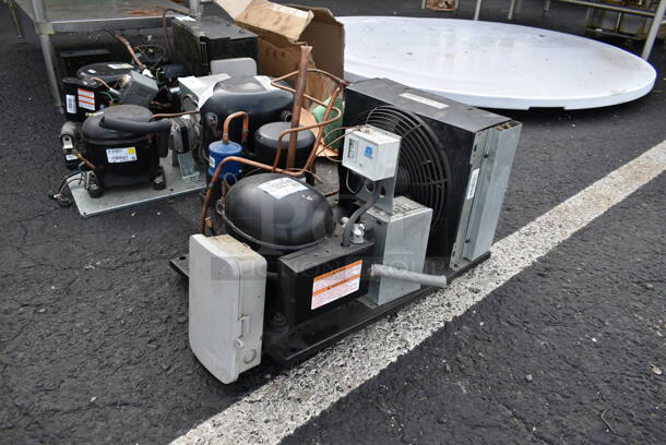 Copeland RST55C1E-CAV-109 Compressor and Extra Motor. 208-230 Volts, 1 Phase.  - Image 2 of 6