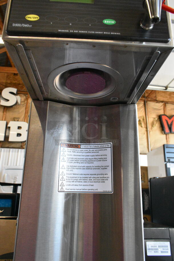 BRAND NEW SCRATCH AND DENT! Curtis D500GT12A000 Stainless Steel Commercial Countertop Coffee Machine w/ Metal Brew Basket. 120 Volts, 1 Phase.  - Image 5 of 7