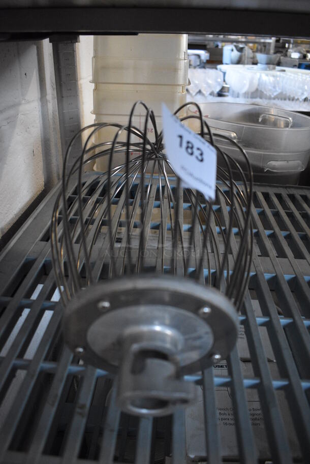 Metal Commercial Balloon Whisk Attachment for Hobart Mixer. 7.5x7.5x13 - Image 2 of 4