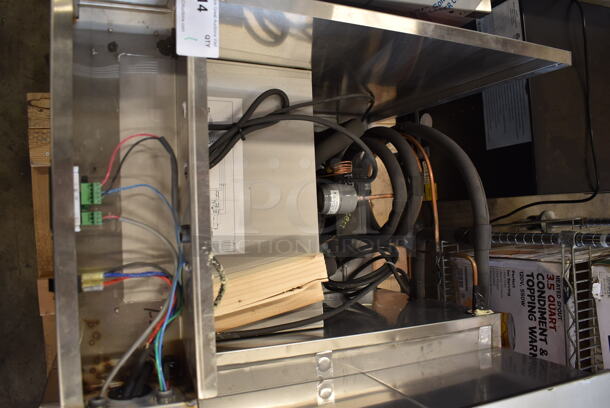 BRAND NEW SCRATCH AND DENT! 2022 Omniteam Low Voltage Lighting Refer Base and Cold Pans 4 Drawer Chef Base w/ Refrigerated Drop In. 208-230 Volt 1 Phase - Image 3 of 12