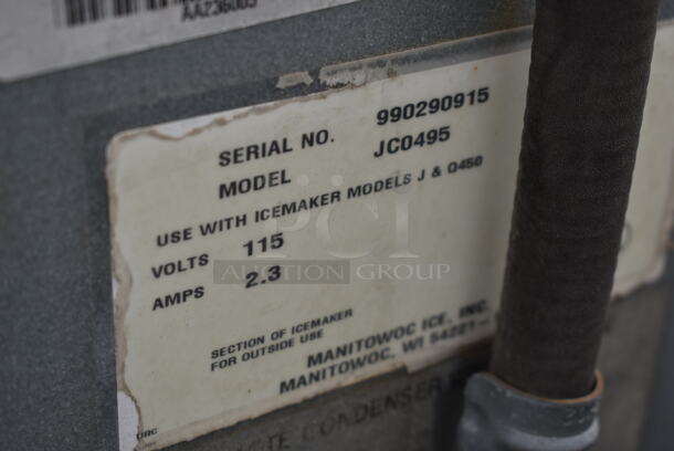 Manitowoc JC0495 Metal Commercial Remote Condenser for Ice Machine. 115 Volts, 1 Phase.  - Image 5 of 6