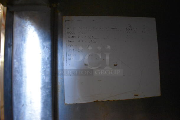 Atosa Stainless Steel Commercial Sandwich Salad Prep Table Bain Marie Mega Top on Commercial Casters. 115 Volts, 1 Phase. 60.5x30x44.5. Cannot Test Due To Cut Power Cord - Image 8 of 8