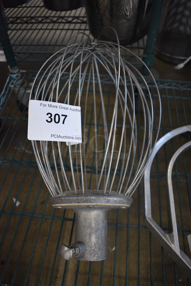 Hobart Legacy HL30D Metal Commercial 30 Quart Whisk Attachment for Mixer. 9x9x18