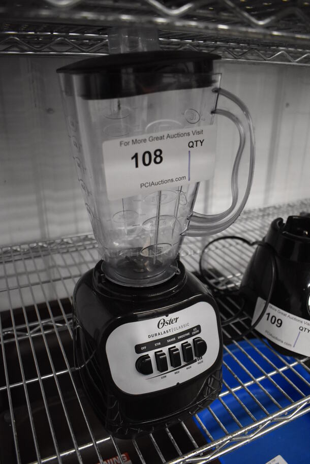 Oster Metal Countertop Blender w/ Pitcher. 110 Volts, 1 Phase. 7x9x16. Tested and Working! - Image 3 of 5