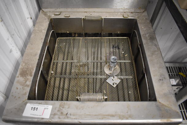 Avalon ADF20-E Stainless Steel Commercial Electric Powered Donut Fryer. 208 Volts, 3 Phase. 26x28x62 - Image 3 of 7