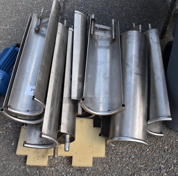 ALL ONE MONEY! Lot of Various Metal Corner Guards. Includes 7x27x6