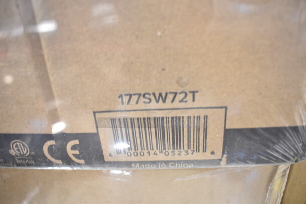 BRAND NEW IN BOX! Avantco 177SW72T Metal Commercial Warming Strip w/ Toggle Controls. 120 Volts, 1 Phase. - Image 3 of 3