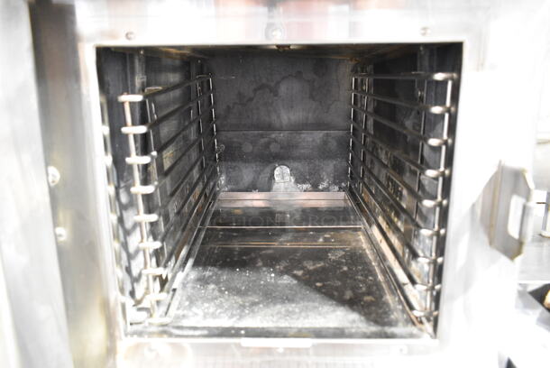2 Stellar Altair Stainless Steel Commercial Electric Powered Single Deck Steam Cabinet. 480 Volts, 3 Phase. 2 Times Your Bid!  - Image 6 of 9