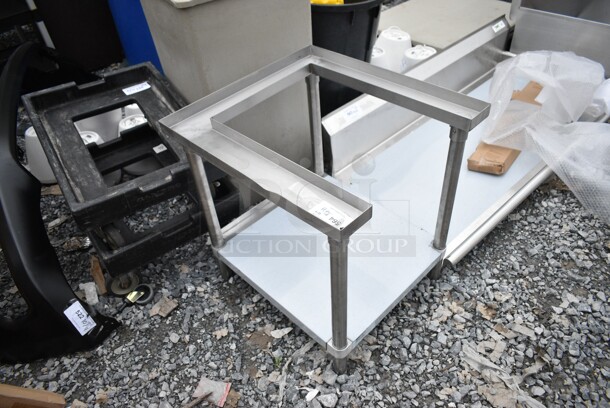 BRAND NEW SCRATCH AND DENT! ServIt 423TCWSTAND Portable Stand for TCW26 and TCW46 Chip Warmers. No Casters.  - Image 3 of 5