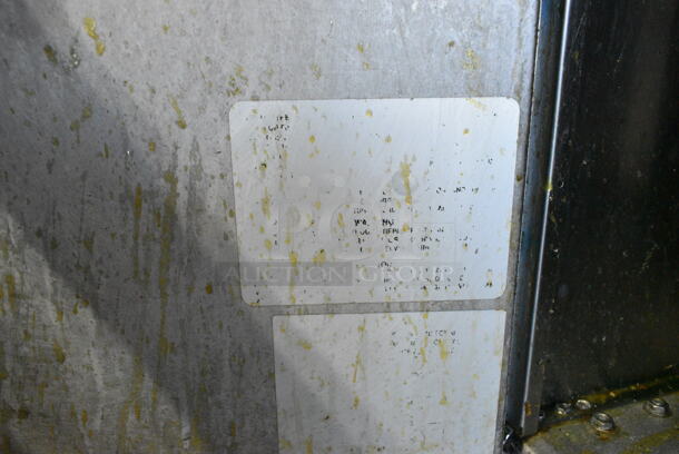 Royal Stainless Steel Commercial Natural Gas Powered Floor Style Deep Fat Fryer on Commercial Casters.  - Image 3 of 5