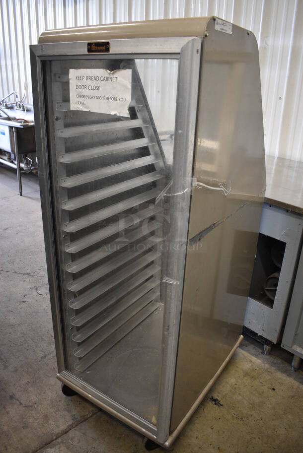 Lockwood Metal Commercial Enclosed Pan Transport Rack on Commercial Casters. 22.5x29.5x56.5 - Image 4 of 5