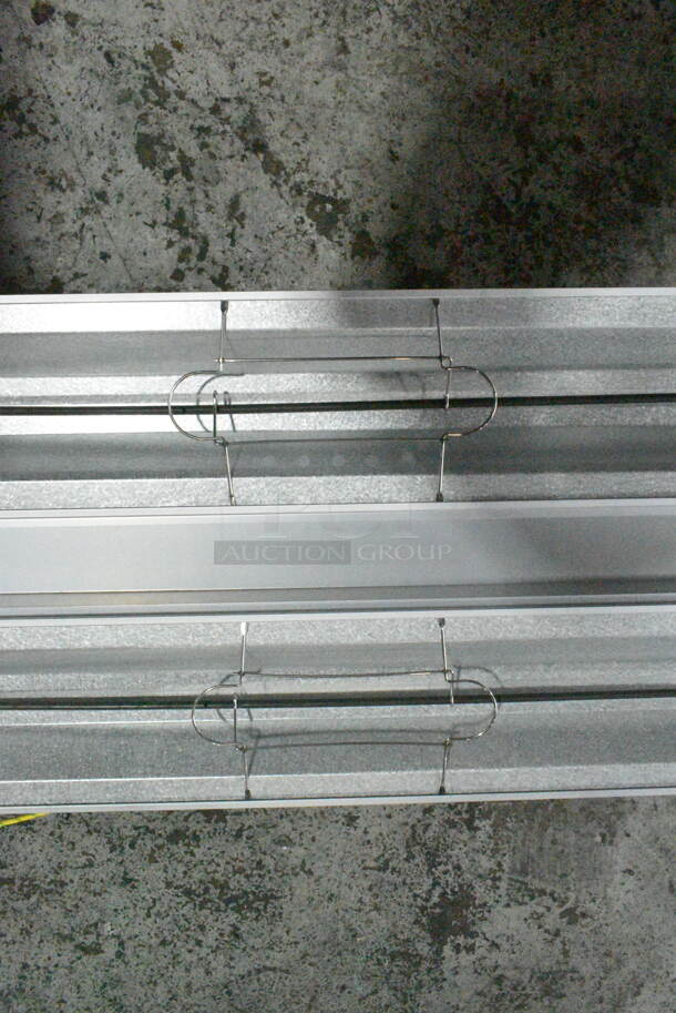 BRAND NEW SCRATCH AND DENT! ServIt 423SW54THDBLA 54" Double Strip Warmer with Dual Toggle Controls. 120 Volts, 1 Phase.  - Image 5 of 8