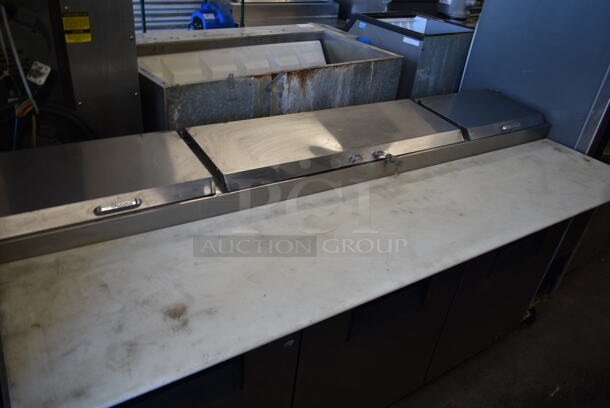 True TPP-93 Stainless Steel Commercial Pizza Prep Table. 115 Volts, 1 Phase. Tested and Working! - Image 2 of 10