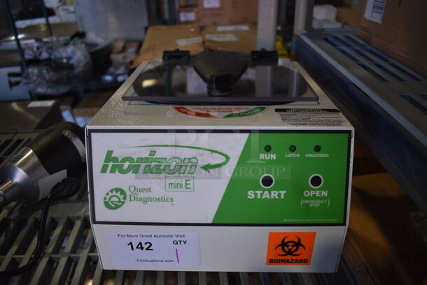 Quest Diagnostics Horizon Mini E Model 642E Quest Centrifuge. 11x13x9. Tested and Working!