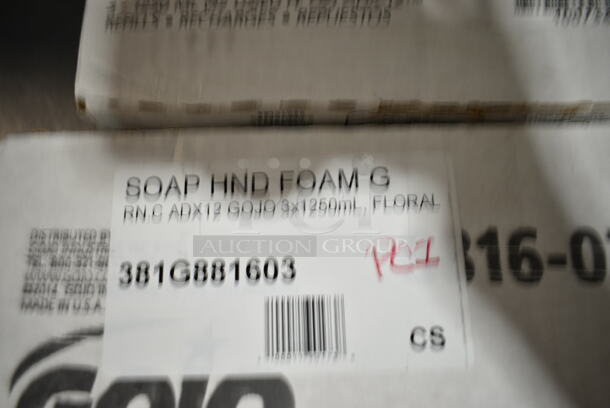 4 Boxes of 3 BRAND NEW! GOJO 8816-03 ADX Botanical 1250 mL Foaming Hand Soap. 4 Times Your Bid! - Image 3 of 3