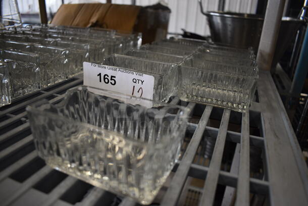 12 Glass Sugar Caddies. 4.5x3x2. 12 Times Your Bid! - Image 2 of 3
