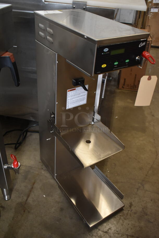 BRAND NEW SCRATCH AND DENT! Curtis CB Stainless Steel Commercial Countertop Combo Coffee / Tea Brewer with Adjustable Shelf and Hot Water Dispenser. 120 Volts, 1 Phase. - Image 3 of 8