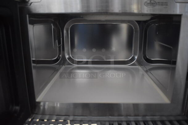 2020 Amana RCS10TS Stainless Steel Commercial Countertop Microwave Oven. 120 Volts, 1 Phase. 22x18x14 - Image 4 of 6