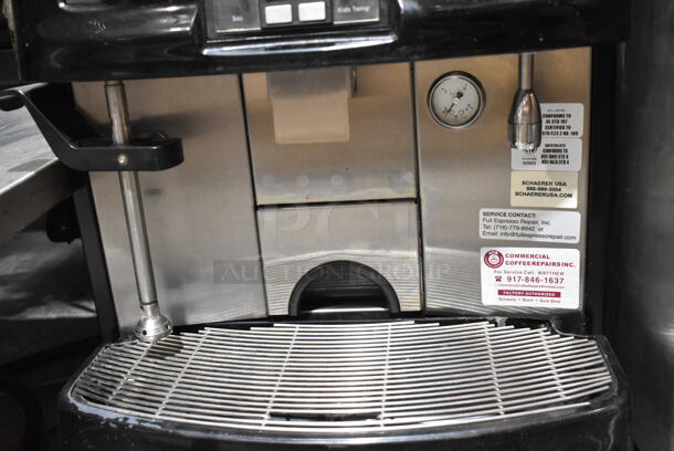 Schaerer SCA1 Coffee Art Plus Automatic Coffee Espresso Machine w/ 2 Hoppers and Steam Wand. 240 Volts, 1 Phase. - Image 5 of 7