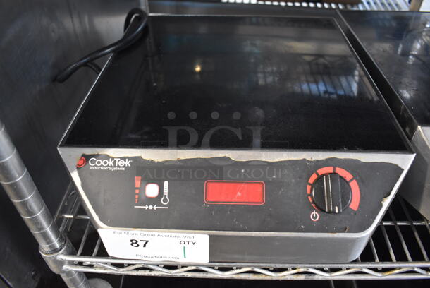2016 CookTek MC3500 Stainless Steel Commercial Countertop Electric Powered Single Burner Induction Range. 208-240 Volts, 1 Phase. 14x17x5 - Image 4 of 5