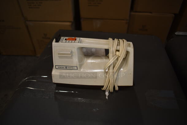 General Electric GE Hand Mixer. No Attachments. 120 Volts, 1 Phase. Tested and Working!