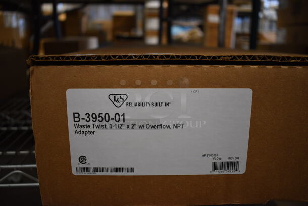 BRAND NEW IN BOX! T&S B-3950-01 Waste Twist Drain - Image 3 of 4