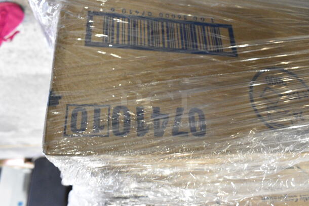 12 BRAND NEW Boxes Including YCNC-1670-00DZ Pactiv MealMaster 16 5/8" x 7 5/16" x 2 5/16" Full Slab Black Rib Container - 80/Case, 128YCNC1670HDDZ Take Out Containers, 1280CNC3002000 Take out Containers, 790FILTER22KIT C Pure AQUAKING22 20" Dual Cartridge Water Filtration System - 10 Micron Rating and 3 GPM, HP0049888021 Vulcan 00-976687-0N36A Natural Gas Pilot Assembly, HP0049948800 Vulcan 00-499488-00001 Thermostat, HP8068077 Frymaster 8068077 Motor Assy,Mdlr Bl W/Term Cl B, HP8103745 Frymaster 8103745 Coupler,Snapfast 3/4" B533-2/3. 12 Times Your Bid!  - Image 8 of 12