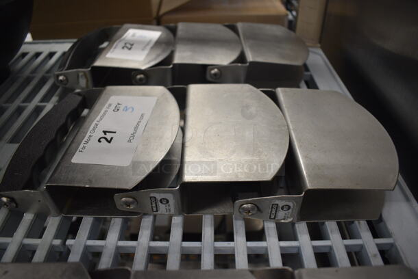 3 Nemco Model SMC100 Stainless Steel Rocking Salad Cutter Tosser. 6.5x1.5x6.5. 3 Times Your Bid! - Image 3 of 5