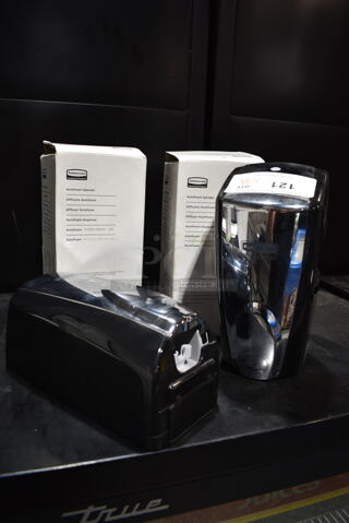 4 BRAND NEW! Rubbermaid Wall Mount Soap Dispenser. 4 Times Your Bid!