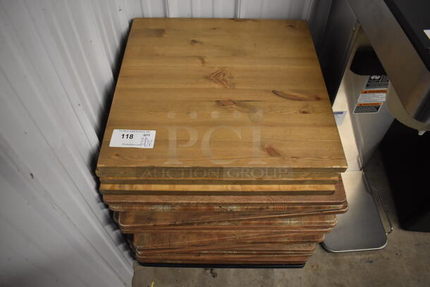 20 Various Tabletops. Includes 22x22x1. 20 Times Your Bid!