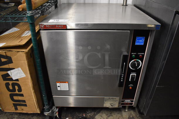 Market Forge TS-5E ENERGY STAR Stainless Steel Commercial Countertop Electric Powered Single Compartment Steam Cabinet. 24x27x30 - Image 1 of 8
