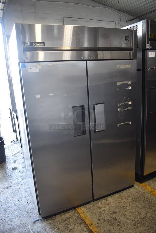 True TG2R-2S Commercial Stainless Steel Reach In Two-Section Cooler With Polycoated Racks on Commercial Casters. 115V/1 Phase. Tested And Working - Image 1 of 7
