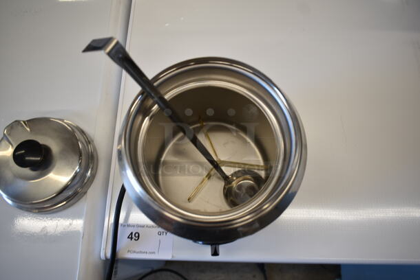 Server FS Stainless Steel Commercial Countertop Countertop Topping Warmer. 120 Volts, 1 Phase. Tested and Working! - Image 5 of 5