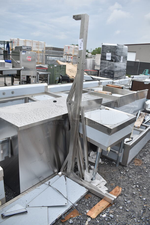 Lot of 4 BRAND NEW SCRATCH AND DENT! Stainless Steel Pieces.  - Image 4 of 5