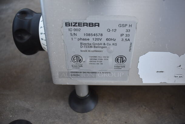 2012 Bizerba GSP H Stainless Steel Commercial Countertop Meat Slicer. 120 Volts, 1 Phase. 25x28x24. Cannot Test Due To Cut Power Cord - Image 5 of 8