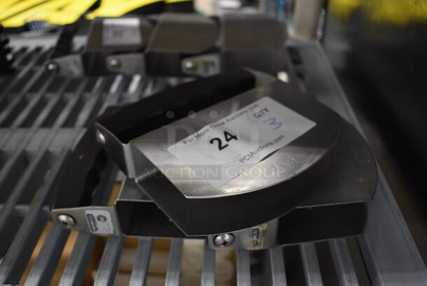 3 Nemco Model SMC100 Stainless Steel Rocking Salad Cutter Tosser. 6.5x1.5x6.5. 3 Times Your Bid! - Image 1 of 3