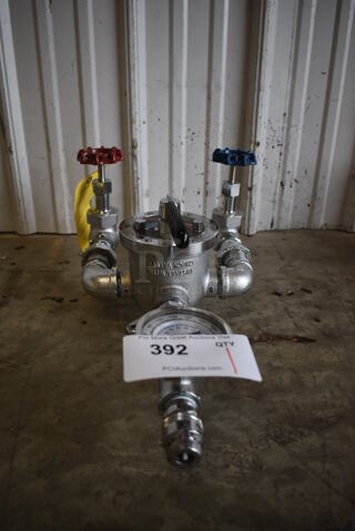 BRAND NEW! Leonard Thermostatic TM Metal Steam and Water Mixing Valve. 10x19x8