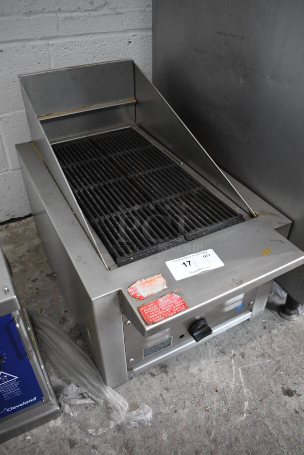 TEC Stainless Steel Commercial Countertop Natural Gas Powered Charbroiler Grill - Image 6 of 6